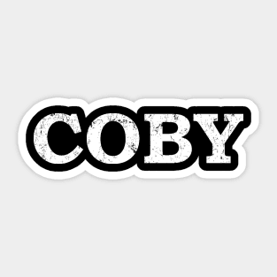 COBY Sticker